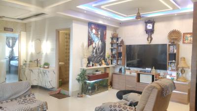Living Room Image of 1400 Sq.ft 3 BHK Apartment / Flat for sale in Rajwada Heights, Narendrapur Kolkata for Rs. 8000000