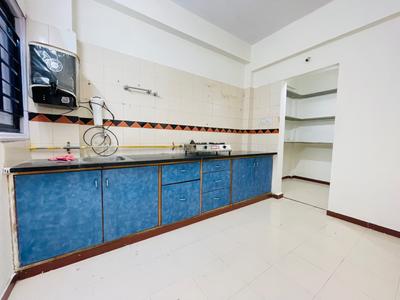 Kitchen Image of 1223 Sq.ft 2 BHK Apartment / Flat for rent in Vishwanath Sharanam 8, Jodhpur Ahmedabad for Rs. 25000