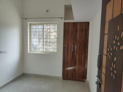 Bedroom Image of 600 Sq.ft 2 BHK Builder Floor for rent in Nagavara Bengaluru for Rs. 20000