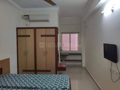 Bedroom Image of 650 Sq.ft 1 RK Apartment / Flat for rent in Kothaguda Hyderabad for Rs. 15000