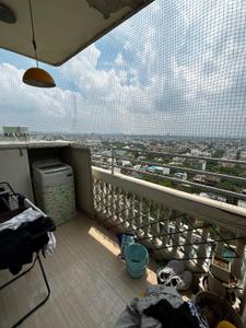 Balcony Image of 1342 Sq.ft 3 BHK Apartment / Flat for rent in Mittal Cosmos Executive Apartment, Palam Vihar Gurgaon for Rs. 48000