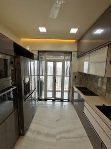Kitchen Image of 1754 Sq.ft 4 BHK Apartment / Flat for rent in Runwal Elegante, Andheri West Mumbai for Rs. 370000