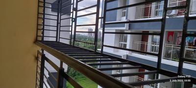 Balcony Image of 1213 Sq.ft 3 BHK Apartment / Flat for sale in Magnolia Merlion, New Town Kolkata for Rs. 7450000