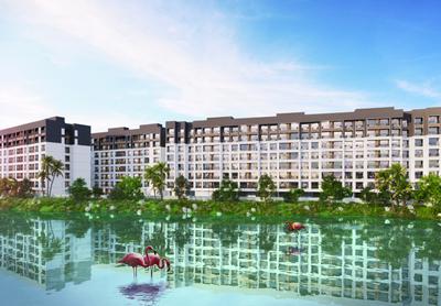 Image of 1000 Sq.ft 2 BHK Apartment / Flat for sale in Shantee Flamingo Residency, Vasai West, Vasai for Rs. 6000000