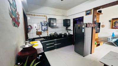 Kitchen Image of 1359 Sq.ft 2 BHK Apartment / Flat for sale in Shree Rang Pearl, Randesan Gandhinagar for Rs. 6800000