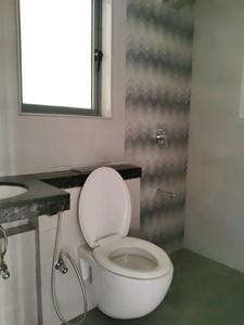 Common Bathroom Image of 1500 Sq.ft 3 BHK Apartment / Flat for rent in Raheja Gardens Aspen, Thane West Thane for Rs. 80000