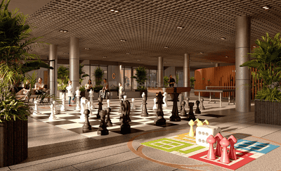 Image of 2339 Sq.ft 3 BHK Apartment / Flat for sale in Vrundavan Elysia, Raysan, Gandhinagar for Rs. 11653000
