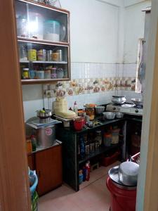 Kitchen Image of 780 Sq.ft 2 BHK Apartment / Flat for sale in Rajlakshmi, Mukundapur Kolkata for Rs. 4000000