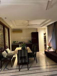 Living Room Image of 3000 Sq.ft 4 BHK Builder Floor for rent in Defence Colony New Delhi for Rs. 350000