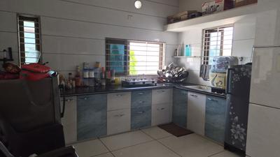 Kitchen Image of 1100 Sq.ft 2 BHK Builder Floor for rent in Kaliyabid Bhavnagar for Rs. 15000
