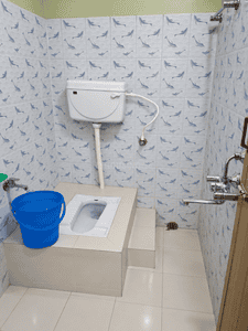 Bathroom Image of 1265 Sq.ft 2 BHK Apartment / Flat for sale in Duttatota Puri for Rs. 6000000