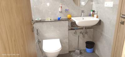 Bathroom Image of 1400 Sq.ft 2 BHK Apartment / Flat for rent in M3M Skywalk, Sector 74 Gurgaon for Rs. 65000