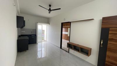 Living Room Image of 687 Sq.ft 1 BHK Apartment / Flat for rent in Whitefield Bengaluru for Rs. 28500