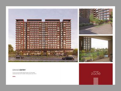 Image of 1953 Sq.ft 3 BHK Apartment / Flat for sale in Dev Vedant Zade, Chandkheda, Ahmedabad for Rs. 8029000