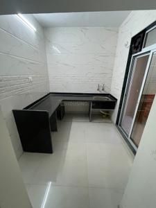 Kitchen Image of 625 Sq.ft 1 BHK Apartment / Flat for sale in Shreeji Krishna Nayan Complex Phase I, Badlapur East Badlapur for Rs. 2650000