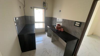 Kitchen Image of 550 Sq.ft 1 BHK Apartment / Flat for rent in Sahyog Oshi, Jogeshwari West Mumbai for Rs. 45000