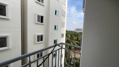 Balcony Image of 650 Sq.ft 1 BHK Apartment / Flat for rent in Whitefield Bengaluru for Rs. 24000