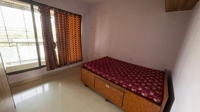 Bedroom Image of 1350 Sq.ft 2 BHK Apartment / Flat for rent in Kopar Khairane Navi Mumbai for Rs. 50000