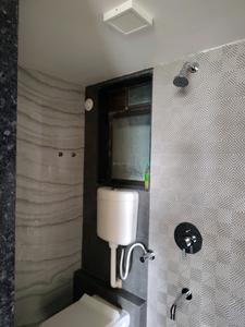 Common Bathroom Image of 510 Sq.ft 1 BHK Apartment / Flat for rent in Unique Greens, Thane West Thane for Rs. 16999