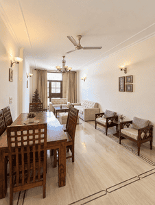 Living Room Image of 2000 Sq.ft 3 BHK Builder Floor for sale in Greater Kailash I New Delhi for Rs. 39000000