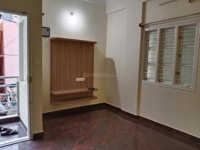 Bedroom Image of 600 Sq.ft 1 BHK Builder Floor for rent in Teachers Colony Bengaluru for Rs. 20000