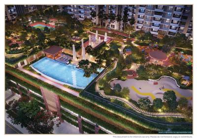 Image of 1134 Sq.ft 3 BHK Apartment / Flat for sale in Mahindra Vista Phase 2, Kandivali East, Mumbai for Rs. 33700000