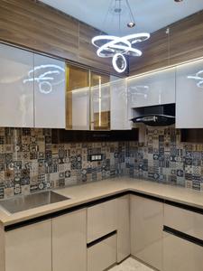Kitchen Image of 810 Sq.ft 3 BHK Apartment / Flat for sale in Dwarka Mor New Delhi for Rs. 5000000