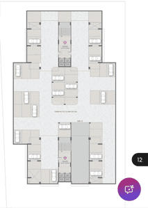 Image of 1300 Sq.ft 2 BHK Apartment / Flat for sale in Adajan, Surat for Rs. 5451000