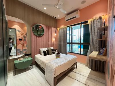 Bedroom Image of 895 Sq.ft 2 BHK Apartment / Flat for sale in Venus Skky City by Venus Nirvana LLP, Sandap Gaon Thane for Rs. 5370000