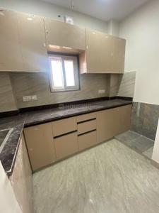 Kitchen Image of 500 Sq.ft 1 BHK Builder Floor for rent in Tilak Nagar New Delhi for Rs. 18000
