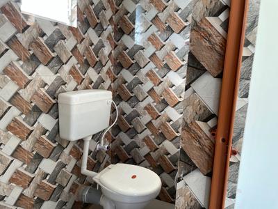 Bathroom Image of 300 Sq.ft 1 RK Independent House for rent in New Town Kolkata for Rs. 7500
