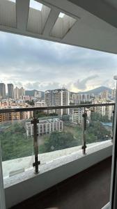 Balcony Image of 900 Sq.ft 2 BHK Apartment / Flat for rent in Rosa Manhattan Phase 2, Hiranandani Estate Thane for Rs. 42000
