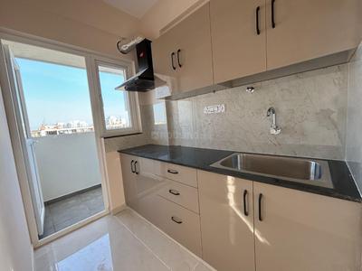 Kitchen Image of 490 Sq.ft 1 BHK Apartment / Flat for rent in Kaggadasapura Bengaluru for Rs. 23000