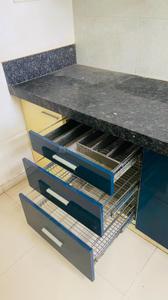 Kitchen Image of 1600 Sq.ft 3 BHK Apartment / Flat for sale in Civic Samanvay Residency, South Bopal Ahmedabad for Rs. 11500000