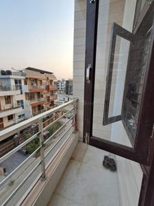 Balcony Image of 750 Sq.ft 2 BHK Builder Floor for rent in Sector 63 A Noida for Rs. 16000