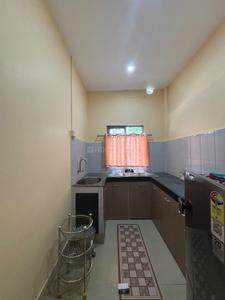 Kitchen Image of 1000 Sq.ft 1 BHK Independent House for rent in Mathgharia Guwahati for Rs. 20000