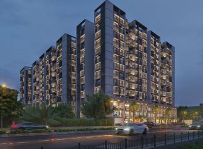 Image of 1350 Sq.ft 2 BHK Apartment / Flat for sale in Dharti Skyline, Jagatpur, Ahmedabad for Rs. 6200000