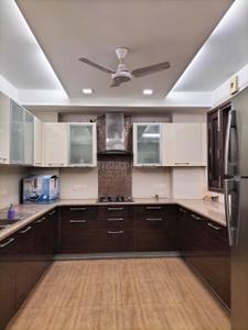 Kitchen Image of 1800 Sq.ft 3 BHK Apartment / Flat for rent in Green Park New Delhi for Rs. 170000