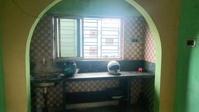 Kitchen Image of 411 Sq.ft 1 BHK Apartment / Flat for sale in Keshtopur Kolkata for Rs. 1000000