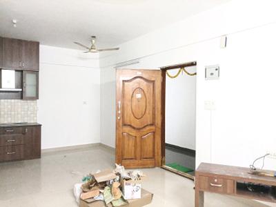 Living Room Image of 570 Sq.ft 1 BHK Apartment / Flat for rent in Mahadevapura Bengaluru for Rs. 28000