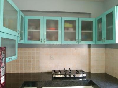Kitchen Image of 1250 Sq.ft 3 BHK Apartment / Flat for sale in Dream Palazzo Apartment, Rajarhat Kolkata for Rs. 5980000