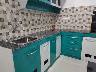 Kitchen Image of 714 Sq.ft 2 BHK Apartment / Flat for rent in Millennial City, Thudiyalur Coimbatore for Rs. 18000