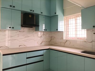 Kitchen Image of 1600 Sq.ft 3 BHK Apartment / Flat for rent in NRI Layout Bengaluru for Rs. 56001