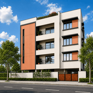 Building Image of 1665 Sq.ft 3 BHK Builder Floor for sale in Nanganallur Chennai for Rs. 20812500