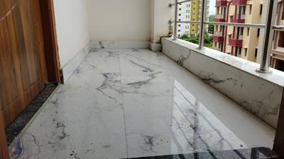 Balcony Image of 1250 Sq.ft 3 BHK Apartment / Flat for sale in New Town Kolkata for Rs. 7000000