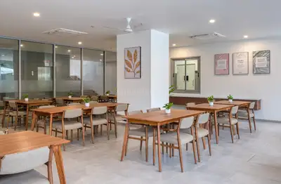 Hall Image of 905 Sq.ft 2 BHK Apartment / Flat for rent in Adani Ikaria, Shantigram Ahmedabad for Rs. 80000