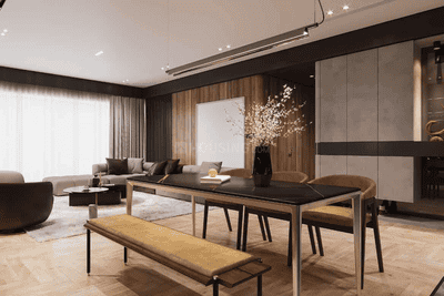 Living Room Image of 624 Sq.ft 1 BHK Apartment / Flat for sale in Al Satwa Dubai for Rs. 43724554