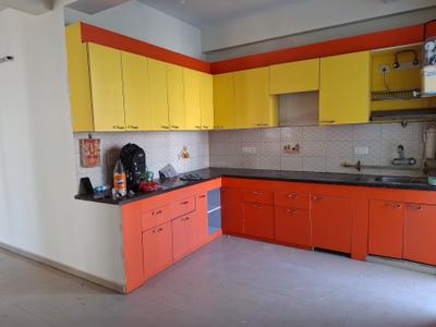 Kitchen Image of 1400 Sq.ft 2.5 BHK Apartment / Flat for rent in Kingswood Court, Crossings Republik Ghaziabad for Rs. 19000
