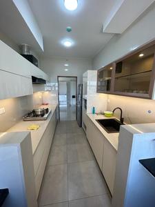 Kitchen Image of 1450 Sq.ft 3 BHK Apartment / Flat for rent in Prestige Jindal City, Anchepalya Bengaluru for Rs. 55000