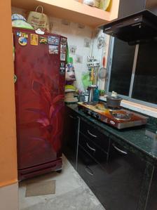 Kitchen Image of 650 Sq.ft 2 BHK Apartment / Flat for sale in Paschim Putiary Kolkata for Rs. 2600000